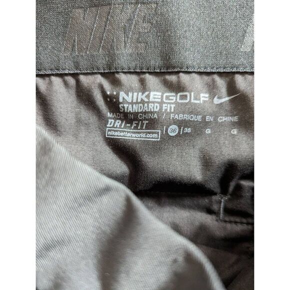 Nike Golf DriFit Standard Fit Mens Black Shorts - Picture 2 of 6